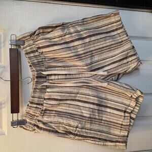 Cotton On Striped Drawstring Shorts- Size XS